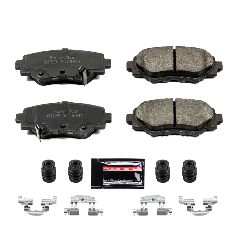 Mazda 3 Brake Pads - Rear - PowerStop - Z23 Evolution Sport - `14-`16