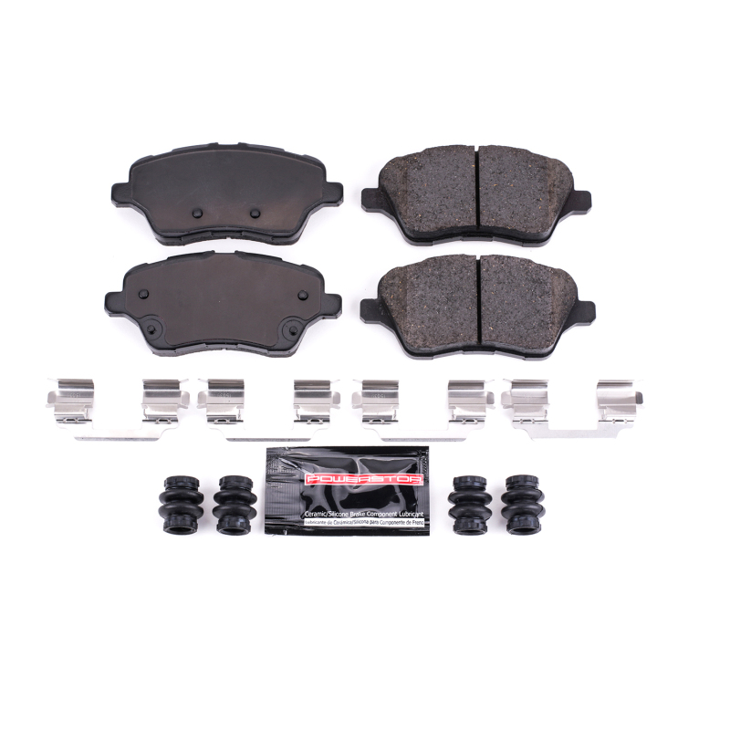 Ford Fiesta Brake Pads - Front - PowerStop - Z23 Evolution Sport Carbon-Fiber Ceramic - `14-`19