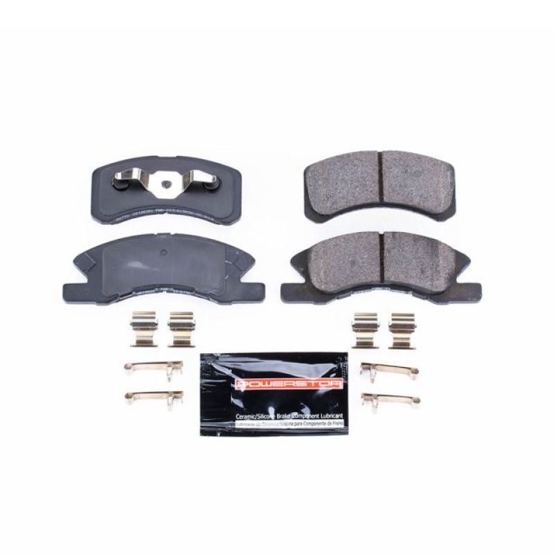 Mitsubishi Mirage Brake Pads - Front - PowerStop - Z23 Evolution Sport - `14-`15 Mitsubishi Mirage Brake Pads - Front - PowerStop - Z23 Evolution Sport - `14-`15