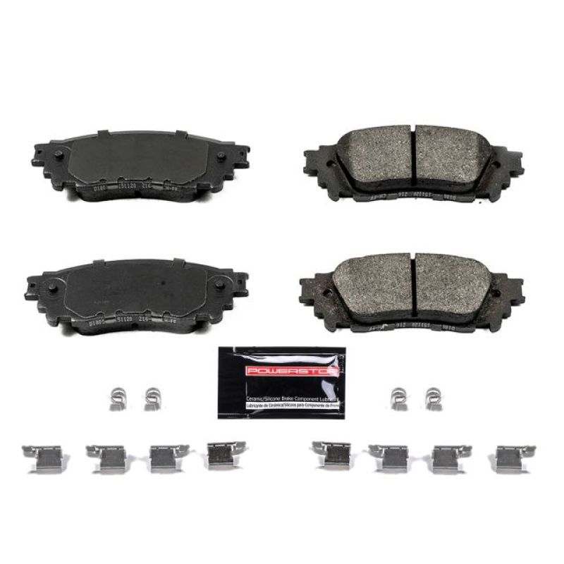 Lexus NX200t Brake Pads - Rear - PowerStop - Z23 Evolution Sport - `15-`17