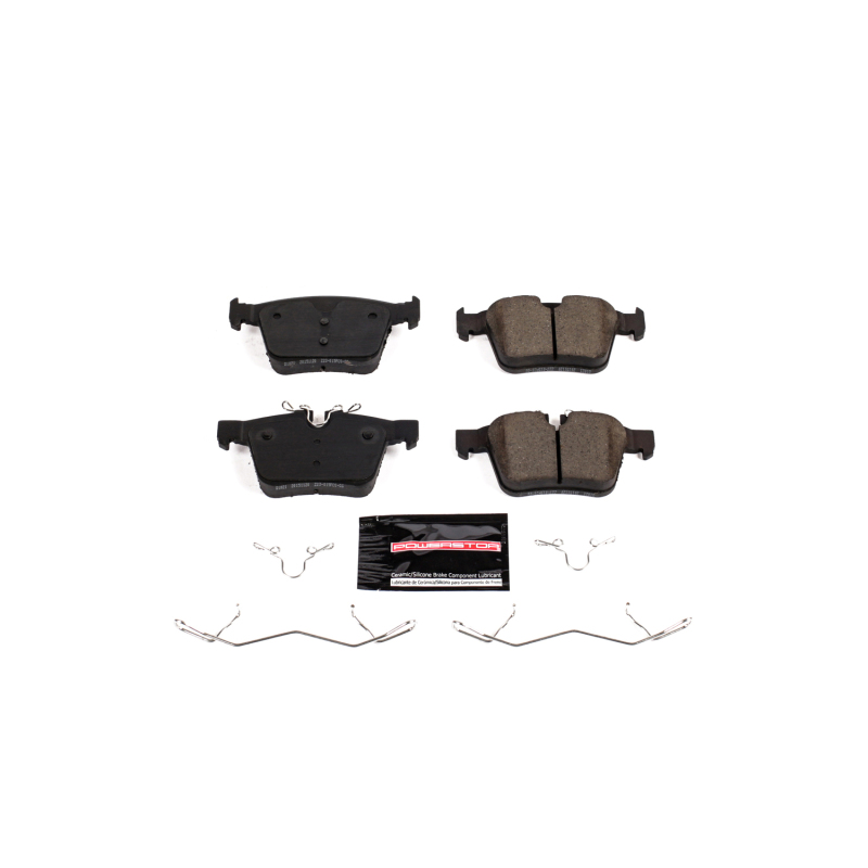 Volvo S60 Brake Pads - Rear - PowerStop - Z23 Evolution Sport Carbon-Fiber Ceramic with Hardware - `15-`20