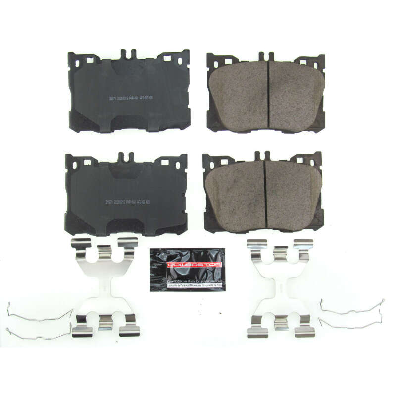 Mercedes-Benz C43 AMG Brake Pads - Front - PowerStop - Z23 Evolution Sport - `17-`18 Mercedes-Benz C43 AMG Brake Pads - Front - PowerStop - Z23 Evolution Sport - `17-`18
