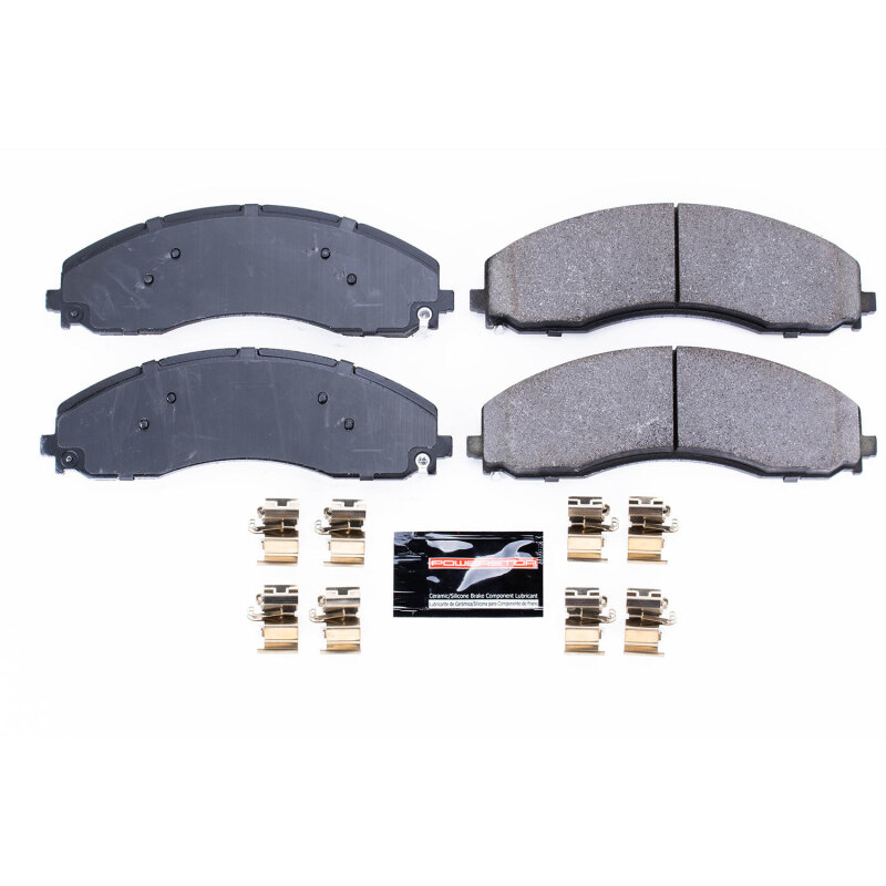Ford F-450 Super Duty Brake Pads - Front - PowerStop - Z23 Evolution Sport - `17-`19