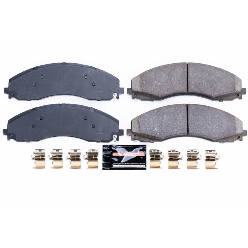 Ford F-450 Super Duty Brake Pads - Rear - PowerStop - Z23 Evolution Sport Carbon-Fiber Ceramic - `17-`19 Ford F-450 Super Duty Brake Pads - Rear - PowerStop - Z23 Evolution Sport Carbon-Fiber Ceramic - `17-`19
