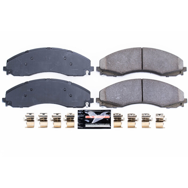 Ford F-450 Super Duty Brake Pads - Rear - PowerStop - Z23 Evolution Sport Carbon-Fiber Ceramic - `17-`19