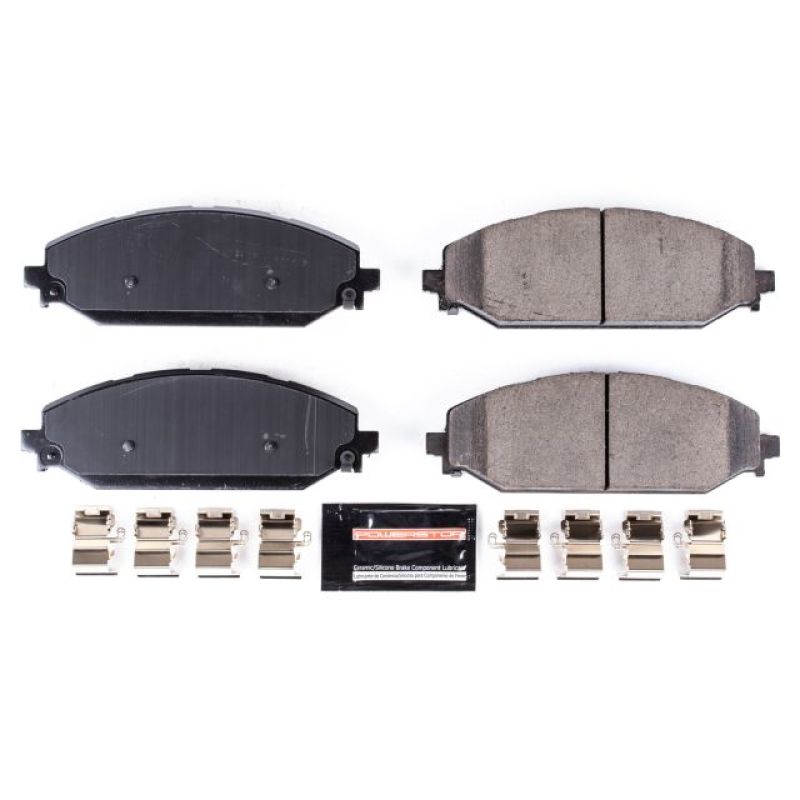 Ram 1500 Brake Pads - Front - PowerStop - Z23 Evolution Sport - 2019 Ram 1500 Brake Pads - Front - PowerStop - Z23 Evolution Sport - 2019