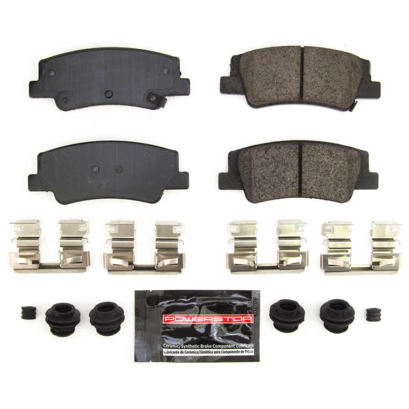 Kia K5 Brake Pads - Rear - PowerStop - Z23 Evolution Sport Carbon-Fiber Ceramic - 2021