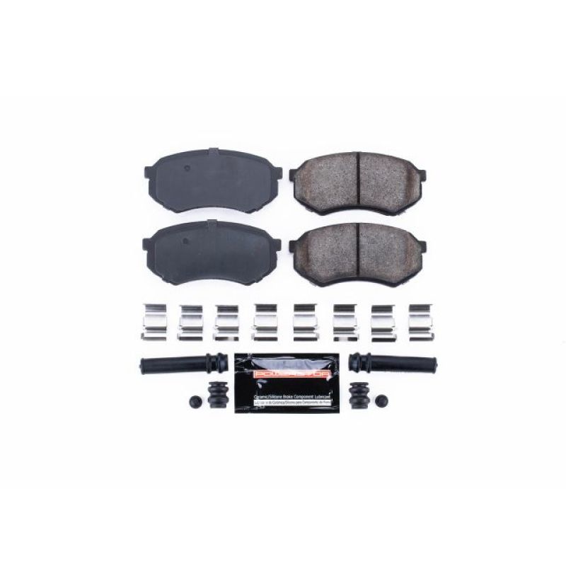 Toyota Tacoma Brake Pads - Front - PowerStop - Z23 Evolution Sport Carbon-Fiber - `95-`04