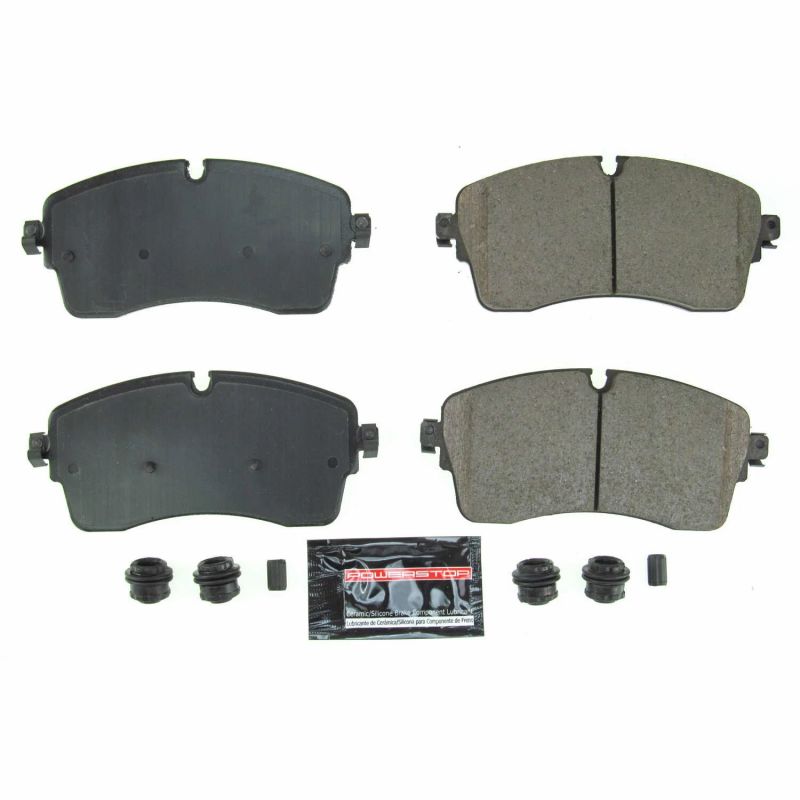 Land Rover Discovery Brake Pads - Front - PowerStop - Z23 Evolution Sport Carbon-Fiber Ceramic, Includes Hardware - `18-`19