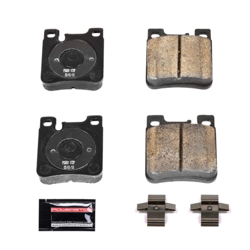 Mercedes-Benz C Class Brake Pads - Rear - PowerStop - Z23 Evolution Sport - `98-`00 Mercedes-Benz C Class Brake Pads - Rear - PowerStop - Z23 Evolution Sport - `98-`00