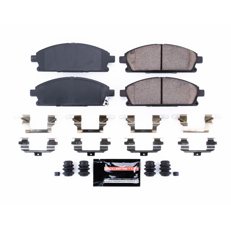 Acura MDX Brake Pads - Front - PowerStop - Z23 Evolution Sport Carbon-Fiber Ceramic - `03-`06