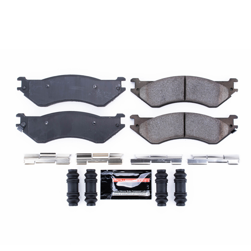 Dodge Ram 2500 Brake Pads - Rear - PowerStop - Z23 Evolution Sport Carbon-Fiber Ceramic - `01-`08