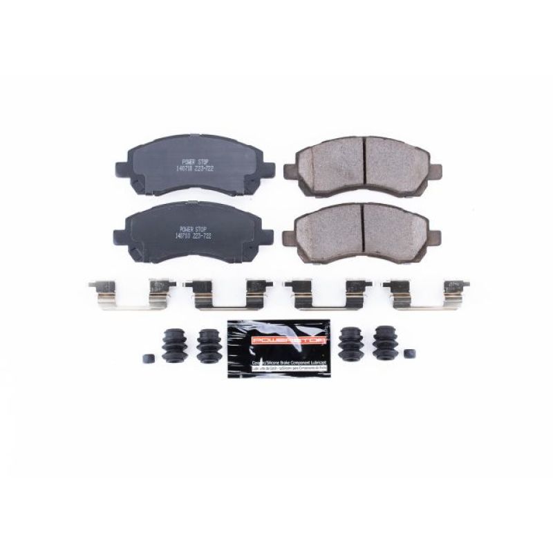 Subaru Legacy Brake Pads - Front - PowerStop - Z23 Evolution Sport - `97-`01 Subaru Legacy Brake Pads - Front - PowerStop - Z23 Evolution Sport - `97-`01