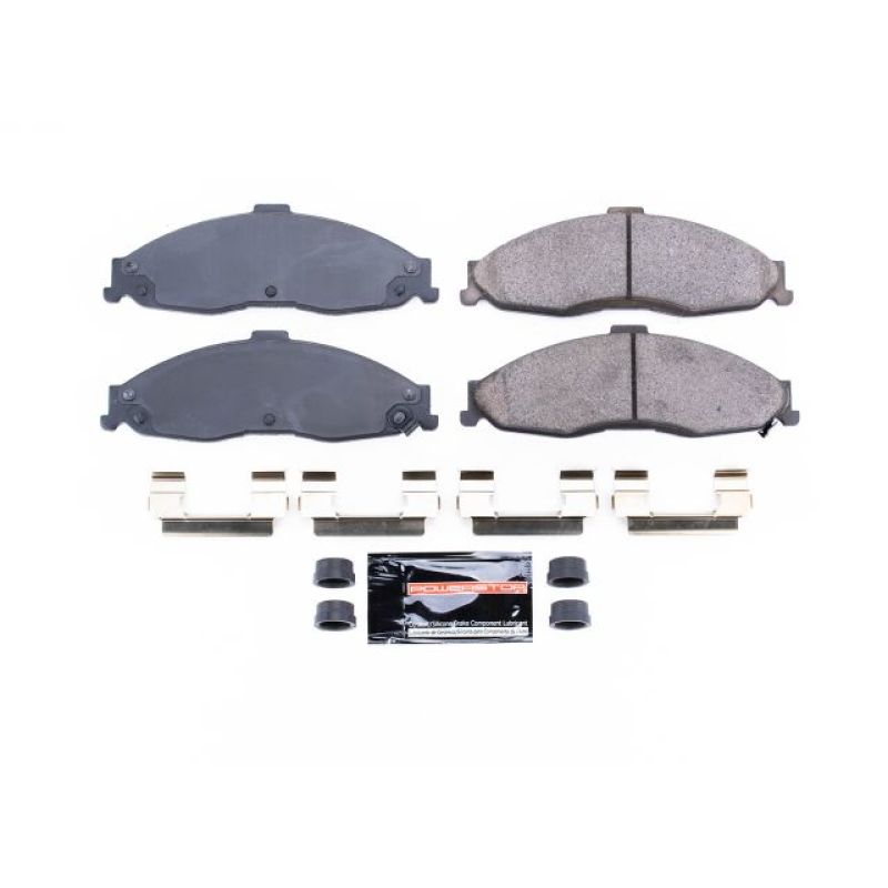 Pontiac Firebird Brake Pads - Front - PowerStop - Z23 Evolution Sport Carbon-Fiber - `98-`02