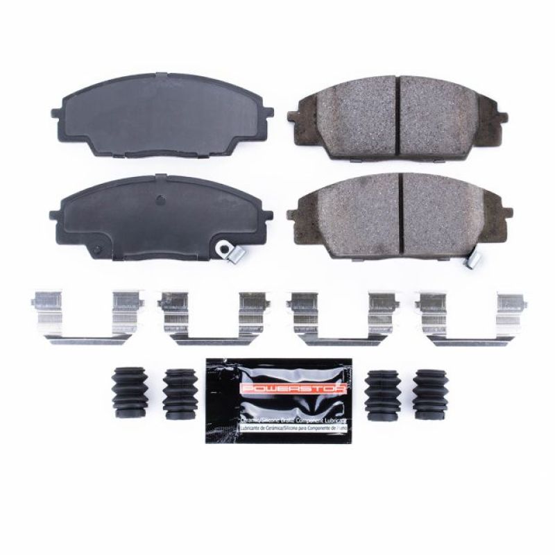 Honda RSX Brake Pads - Front - PowerStop - Z23 Evolution Sport Carbon-Fiber - `00-`11 Honda RSX Brake Pads - Front - PowerStop - Z23 Evolution Sport Carbon-Fiber - `00-`11