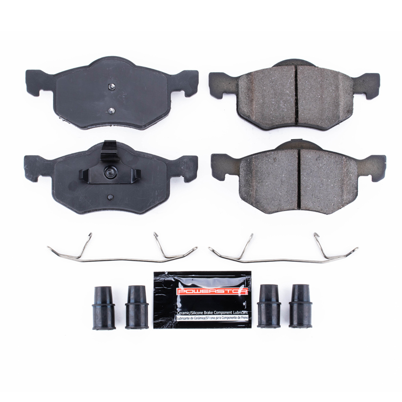 Ford Escape Brake Pads - Front - PowerStop - Z23 Evolution Sport, Carbon-Fiber Ceramic - `01-`07