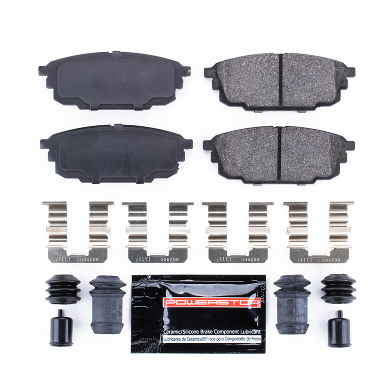 Mazda Protege Brake Pads - Rear - PowerStop - Z23 Evolution Sport - `01-`03