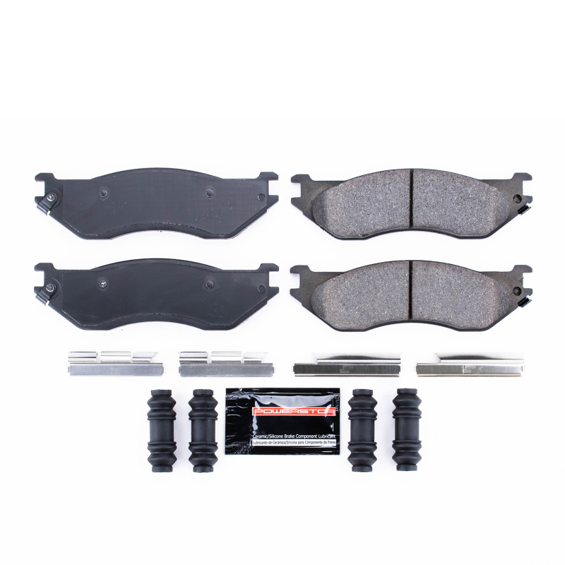 Dodge Durango Brake Pads - Front - PowerStop - Z23 Evolution Sport Carbon-Fiber Ceramic - `04-`06