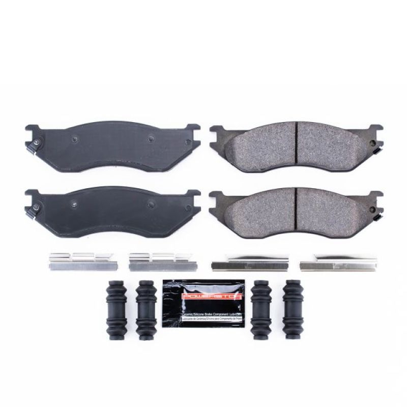 Dodge Durango Brake Pads - Front - PowerStop - Z23 Evolution Sport Carbon-Fiber Ceramic - `04-`06