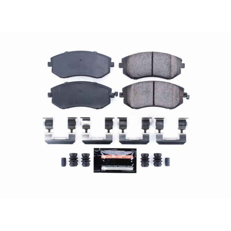 Saab 9-2X Brake Pads - Front - PowerStop - Z23 Evolution Sport - `05-`06 Saab 9-2X Brake Pads - Front - PowerStop - Z23 Evolution Sport - `05-`06