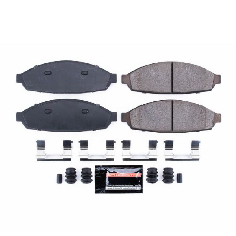 Ford Crown Victoria Brake Pads - Front - PowerStop - Z23 Evolution Sport - `03-`11