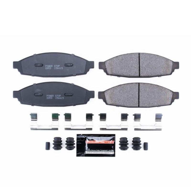 Lincoln Aviator Brake Pads - Front - PowerStop - Z23 Evolution Sport - `03-`05 Lincoln Aviator Brake Pads - Front - PowerStop - Z23 Evolution Sport - `03-`05