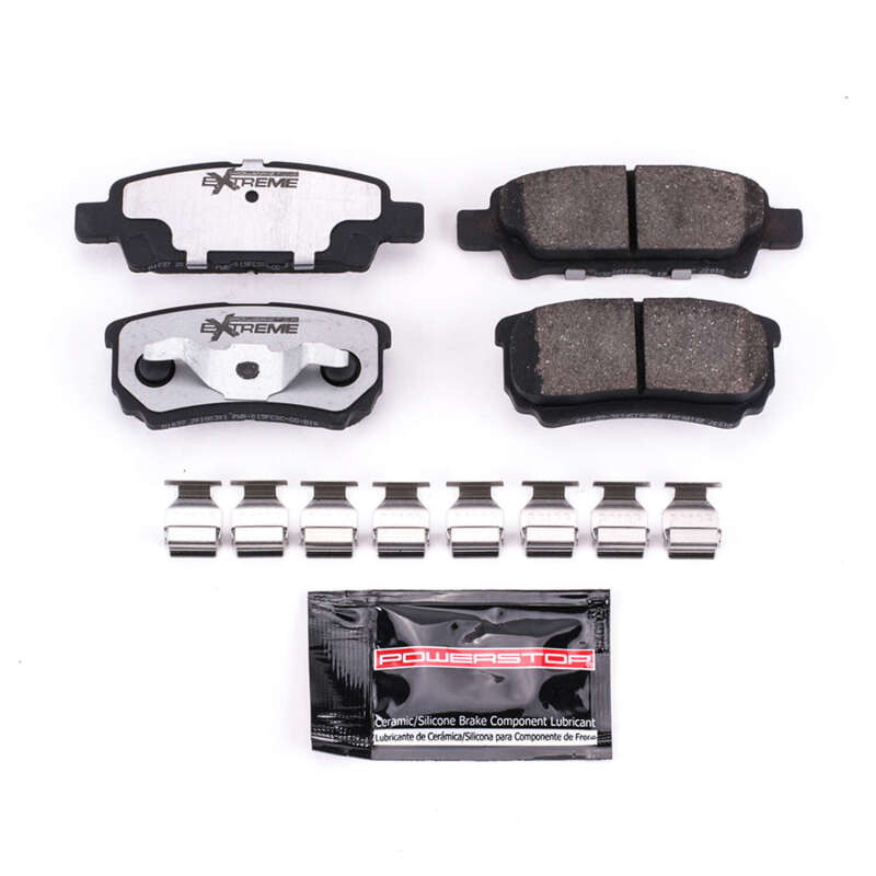 Mitsubishi Outlander Brake Pads - Performance - Rear - PowerStop - Z26 Extreme Street - `04-`17