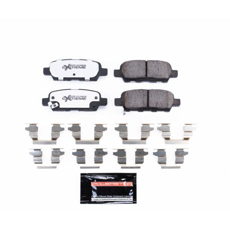 Infiniti EX35 Brake Pads - Rear - PowerStop - Z26 Extreme Street - `08-`10 Infiniti EX35 Brake Pads - Rear - PowerStop - Z26 Extreme Street - `08-`10