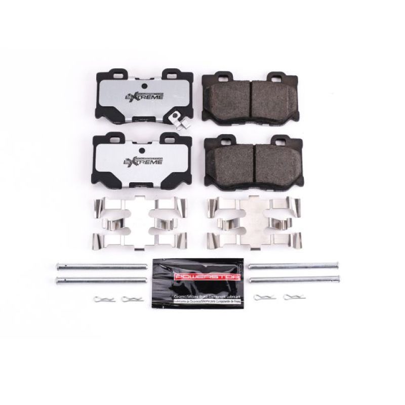 Infiniti Q50 Brake Pads - Rear - PowerStop - Z26 Street Warrior Ceramic - `08-`19 Infiniti Q50 Brake Pads - Rear - PowerStop - Z26 Street Warrior Ceramic - `08-`19