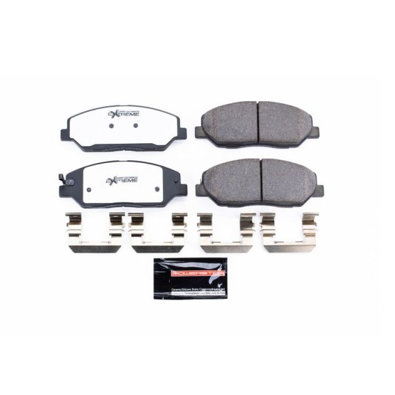 Hyundai Genesis Brake Pads - Front - PowerStop - Z26 Extreme Street - `09-`11
