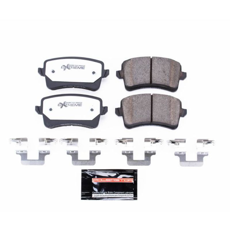 Audi A4 Brake Pads - Rear - PowerStop - Z26 Extreme Street - `10-`16