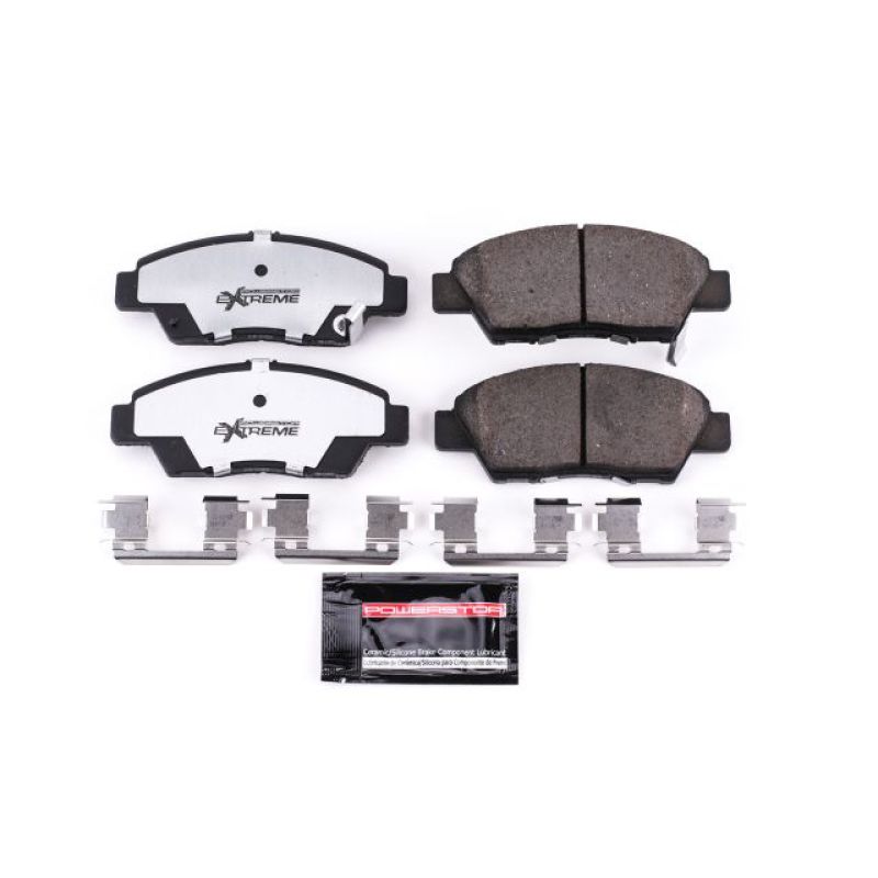 Honda CR-Z Brake Pads - Front - PowerStop - Z26 Extreme Street - `11-`15 Honda CR-Z Brake Pads - Front - PowerStop - Z26 Extreme Street - `11-`15