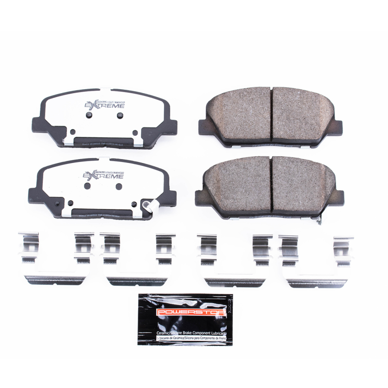 Hyundai Genesis Coupe Brake Pads - Front - PowerStop - Z26 Extreme - `10-`16
