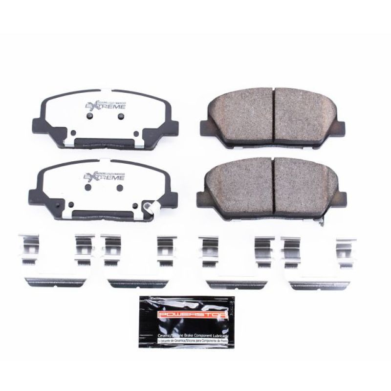 Hyundai Genesis Coupe Brake Pads - Front - PowerStop - Z26 Extreme - `10-`16