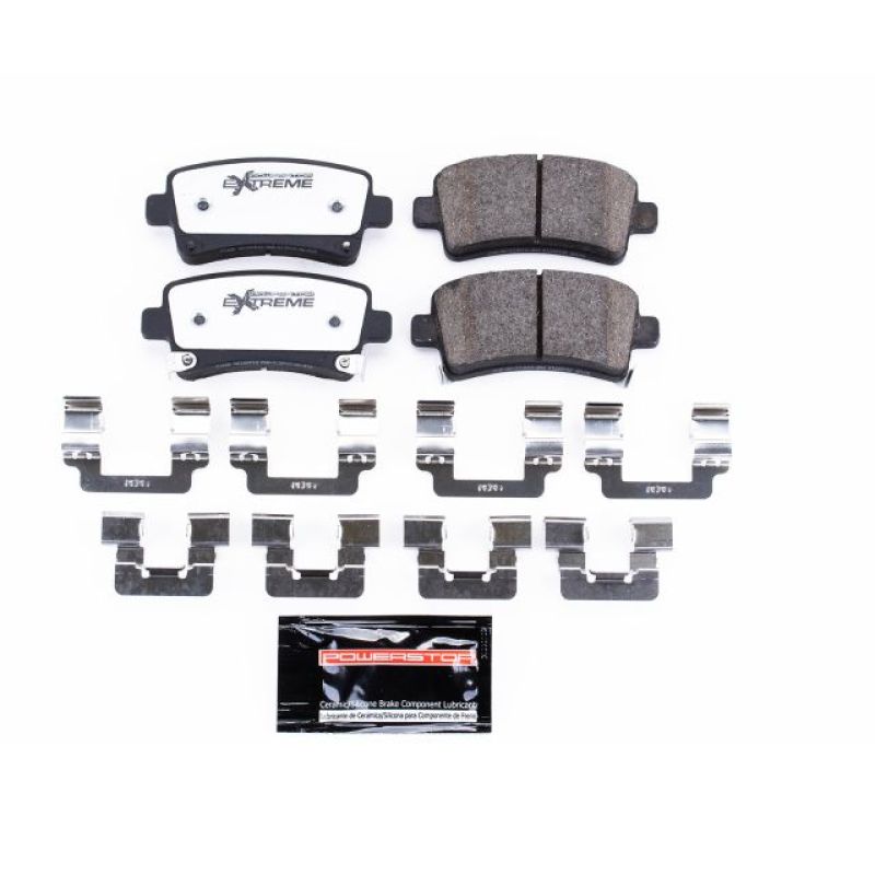 Buick Allure Brake Pads - Rear - PowerStop - Z26 Street Warrior Ceramic - 2010