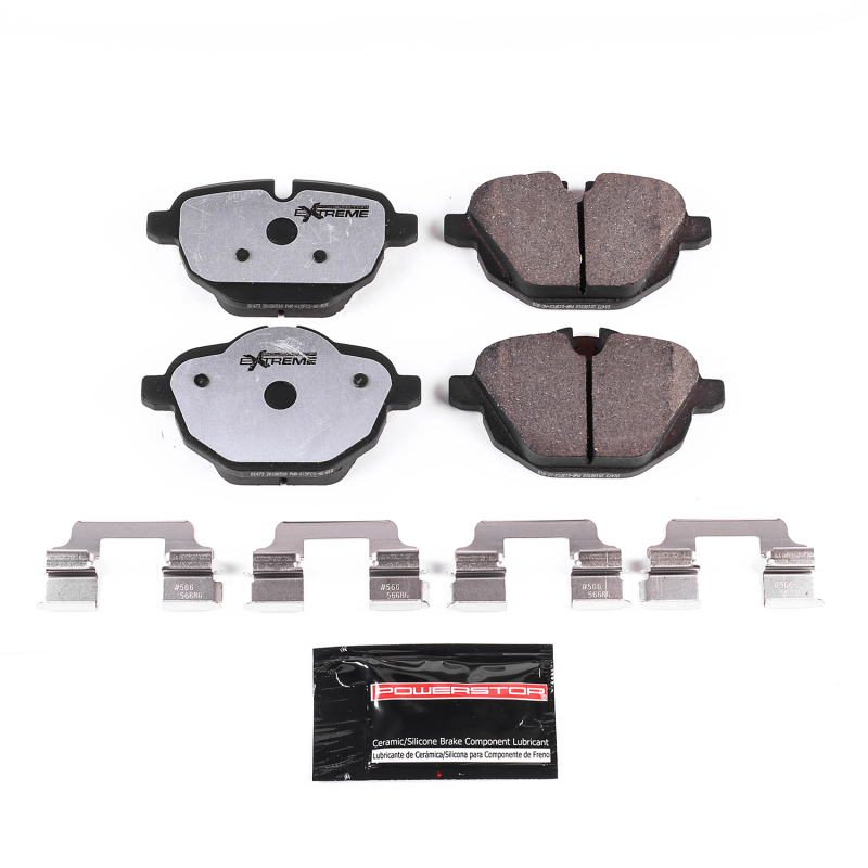 BMW i8 Brake Pads - Rear - PowerStop - Z26 Extreme Street - `11-`16 BMW i8 Brake Pads - Rear - PowerStop - Z26 Extreme Street - `11-`16