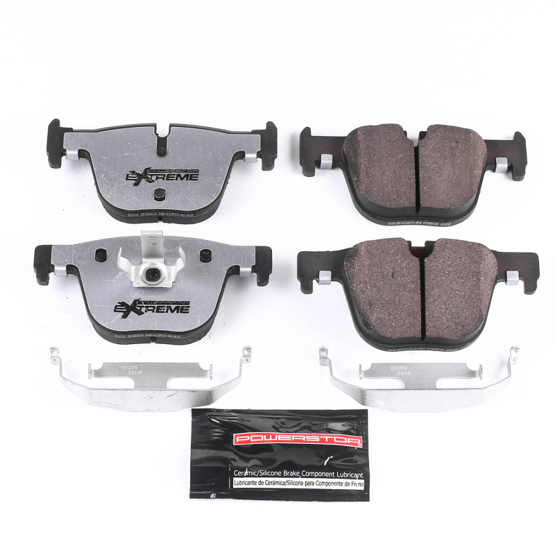 BMW ActiveHybrid 3 Brake Pads - Rear - PowerStop - Z26 Extreme Street - `12-`19