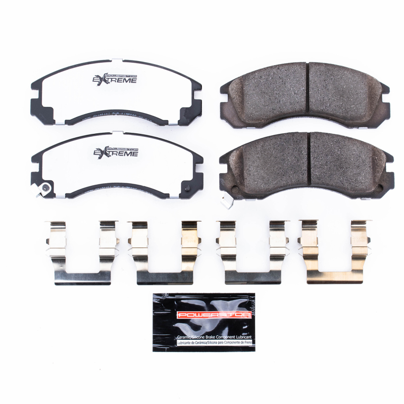 Mitsubishi Montero Brake Pads - Front - PowerStop - Z26 Extreme Street + Carbon-Fiber Ceramic - `90-`06