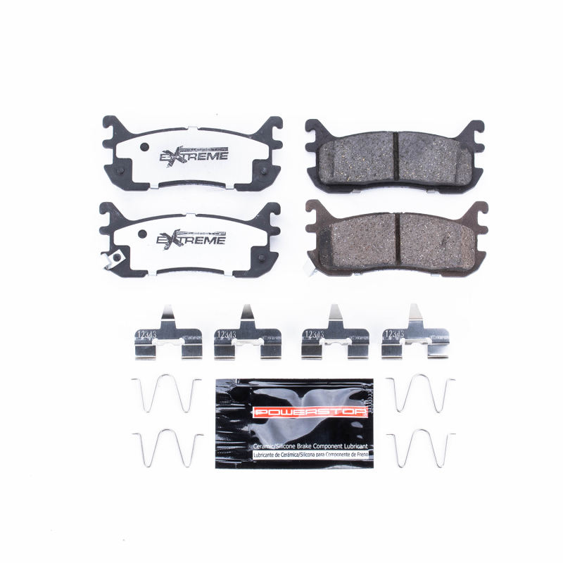 Ford Escort Brake Pads - Rear - PowerStop - Z26 Extreme Street - `97-`03