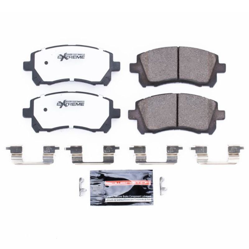 Subaru Forester Brake Pads - Front - PowerStop - Z26 Extreme Street - `98-`02 Subaru Forester Brake Pads - Front - PowerStop - Z26 Extreme Street - `98-`02