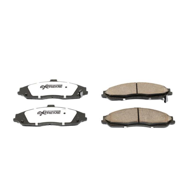 Chevrolet Corvette Brake Pads - Front - PowerStop - Z26 Street Warrior Ceramic - `97-`13 Chevrolet Corvette Brake Pads - Front - PowerStop - Z26 Street Warrior Ceramic - `97-`13