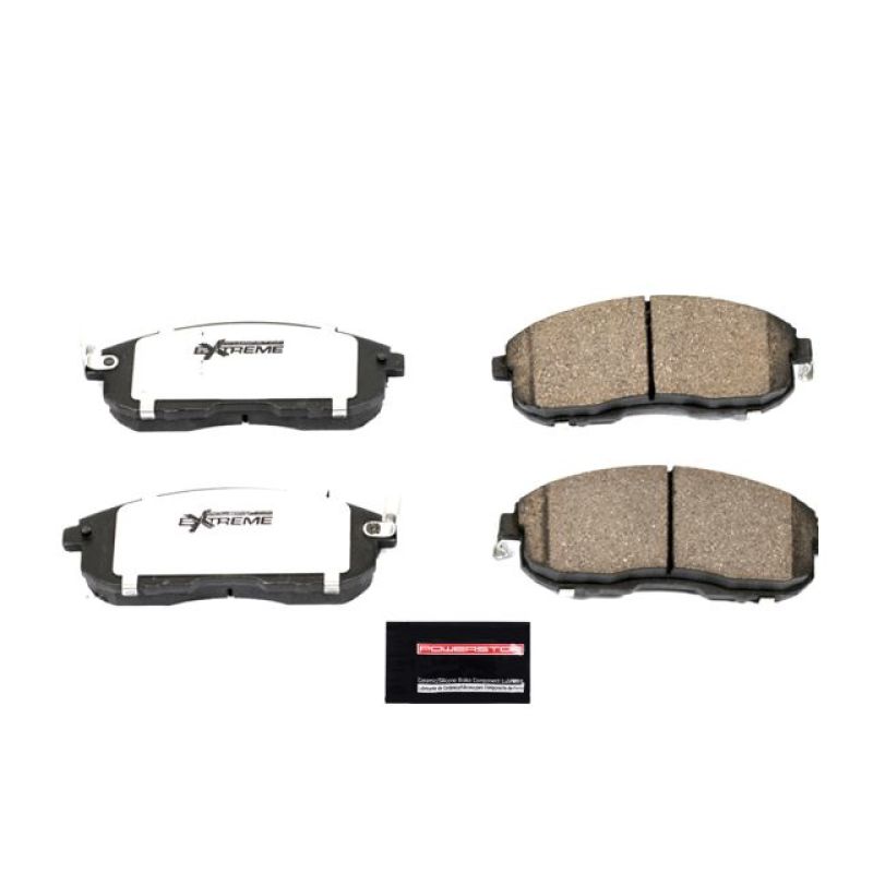 Nissan Sentra Brake Pads - Front - PowerStop - Z26 Extreme Street - `99-`19 Nissan Sentra Brake Pads - Front - PowerStop - Z26 Extreme Street - `99-`19