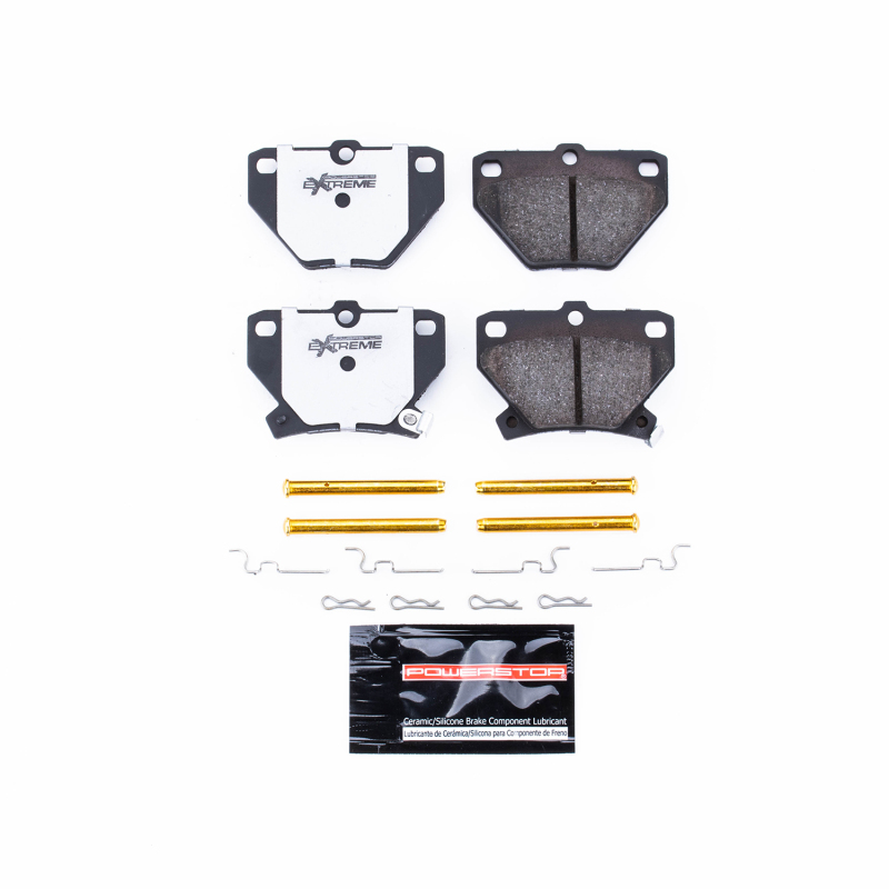Pontiac Vibe Brake Pads - Rear - PowerStop - Z26 Extreme Street + Hardware - `03-`06