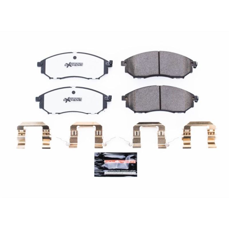Nissan Pathfinder Brake Pads - Front - PowerStop - Z26 Extreme Street - `04-`19 Nissan Pathfinder Brake Pads - Front - PowerStop - Z26 Extreme Street - `04-`19