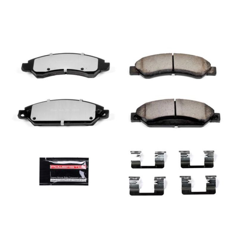 Cadillac Escalade Brake Pads - Front - PowerStop - Z36 Truck & Tow - 2007 Cadillac Escalade Brake Pads - Front - PowerStop - Z36 Truck & Tow - 2007