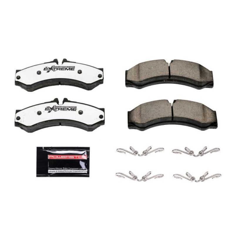 Dodge Sprinter 2500 Brake Pads - Front + Rear - PowerStop - Z36 Truck & Tow - `03-`06