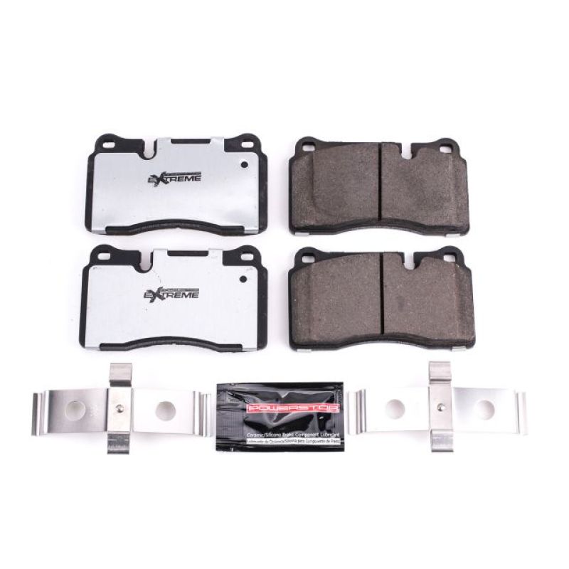 Land Rover Range Rover Brake Pads - Front - PowerStop - Z36 Truck & Tow Carbon-Fiber Ceramic - `06-`09 Land Rover Range Rover Brake Pads - Front - PowerStop - Z36 Truck & Tow Carbon-Fiber Ceramic - `06-`09