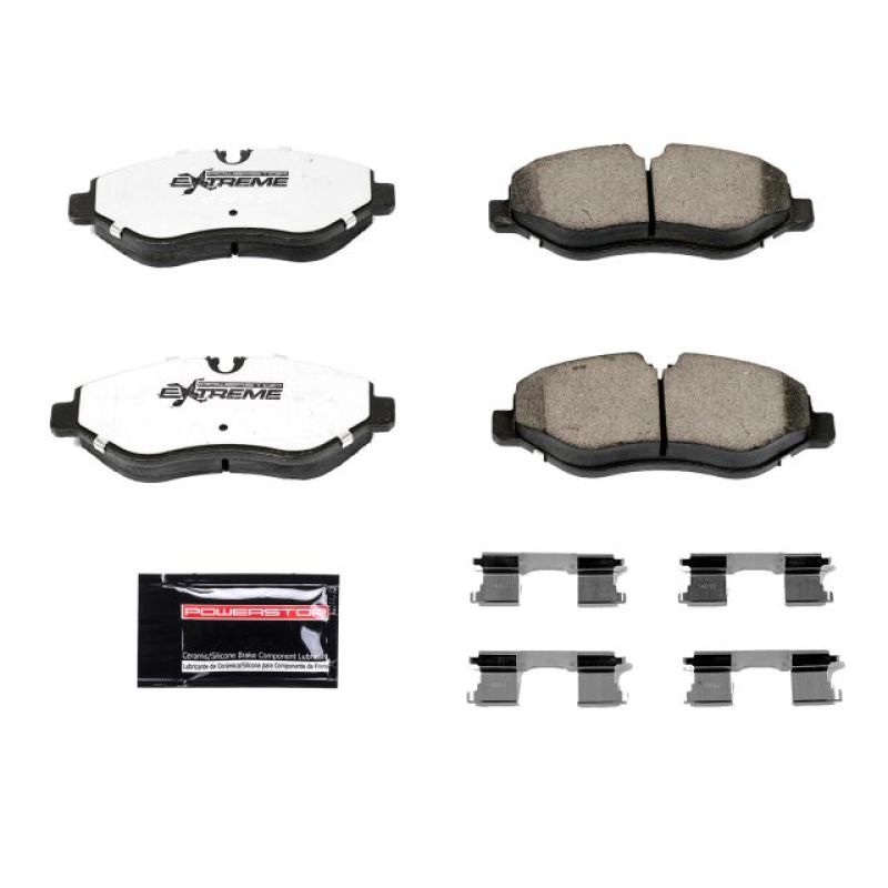 Dodge Sprinter 2500 Brake Pads - Front - PowerStop - Z36 Truck & Tow Carbon-Fiber Ceramic - `07-`09