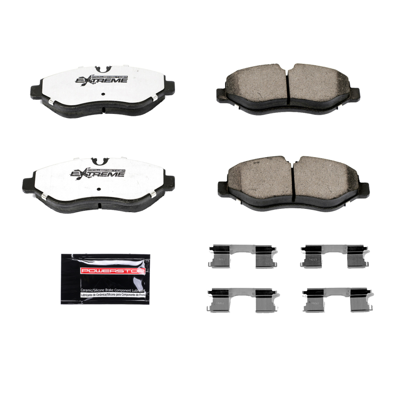 Dodge Sprinter 2500 Brake Pads - Front - PowerStop - Z36 Truck & Tow Carbon-Fiber Ceramic - `07-`09