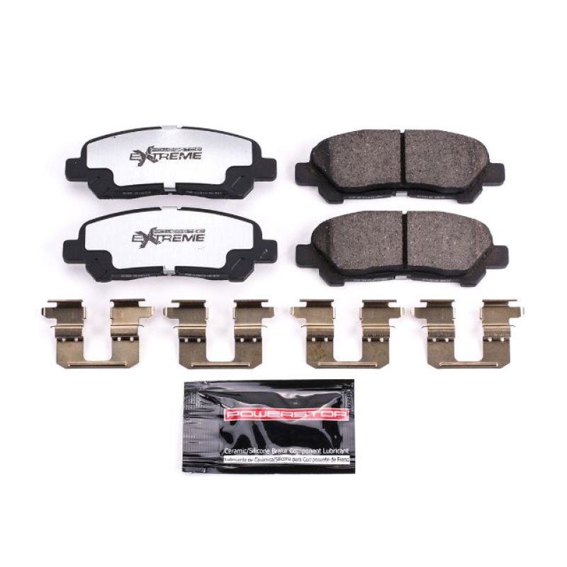 Toyota Highlander Brake Pads - Rear - PowerStop - Z36 Truck & Tow Carbon-Fiber Ceramic - `08-`13